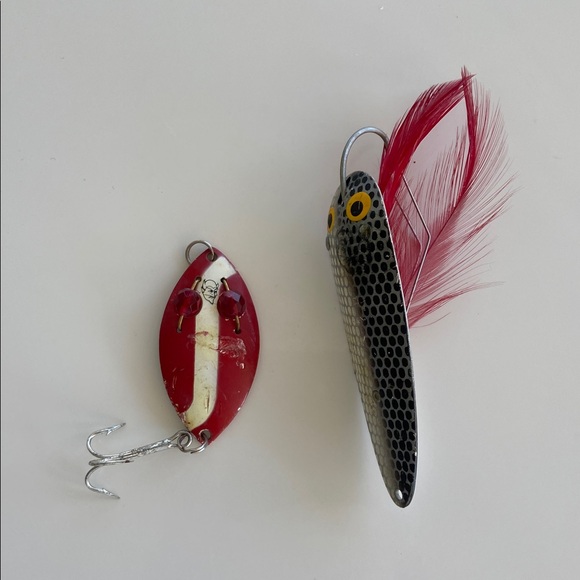 Vintage Eppinger Daredevle Red Eye Fishing Lures - Picture 5 of 10